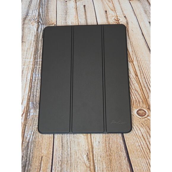 ProCase iPad Pro 12.9" Black Folio 6th Gen 5th 4th 3rd Gen Case Pre Owend - Picture 1 of 5